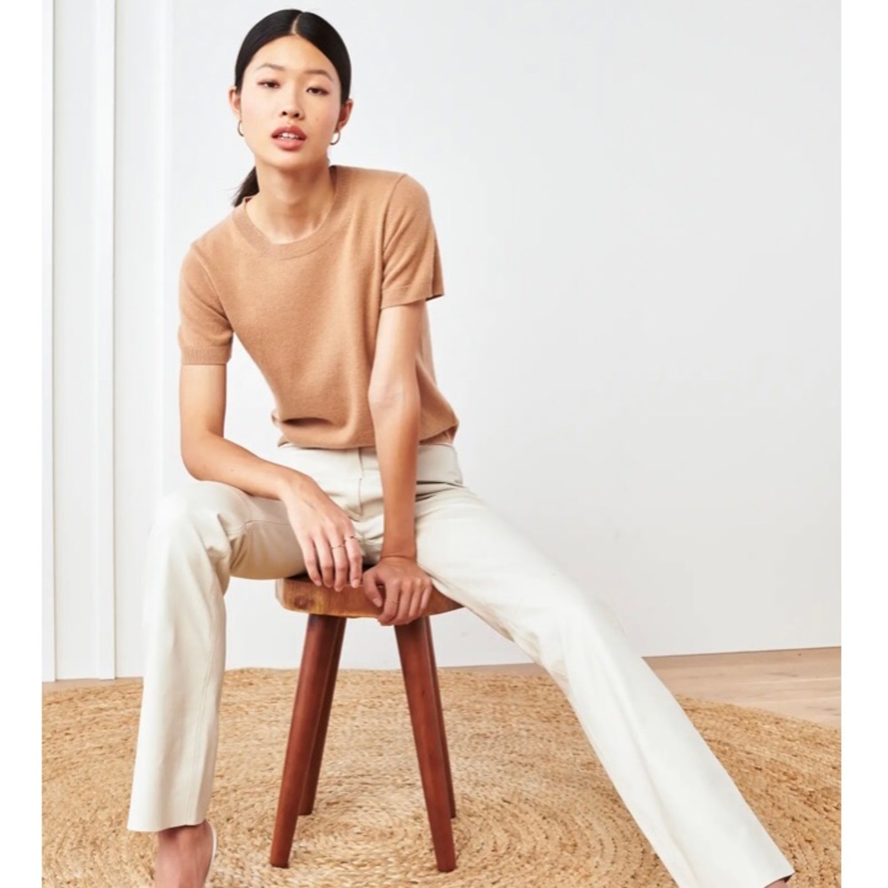 Quince 100% Mongolian Cashmere T-shirt